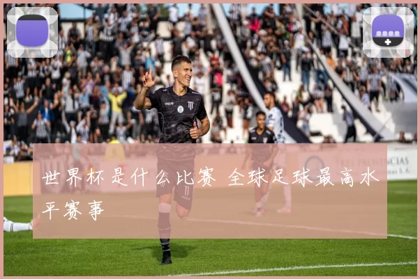 世界杯是什么比赛 全球足球最高水平赛事